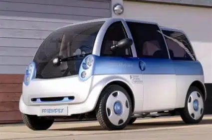 véhicule urbain 100 % électrique autonomie